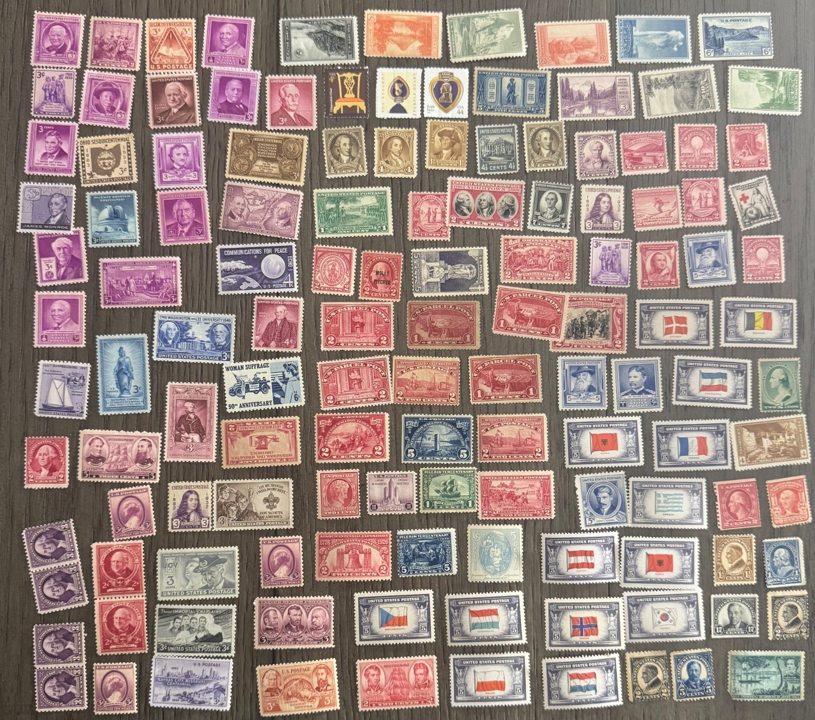 Vintage U.S. Postage Stamps | Lot # Z182