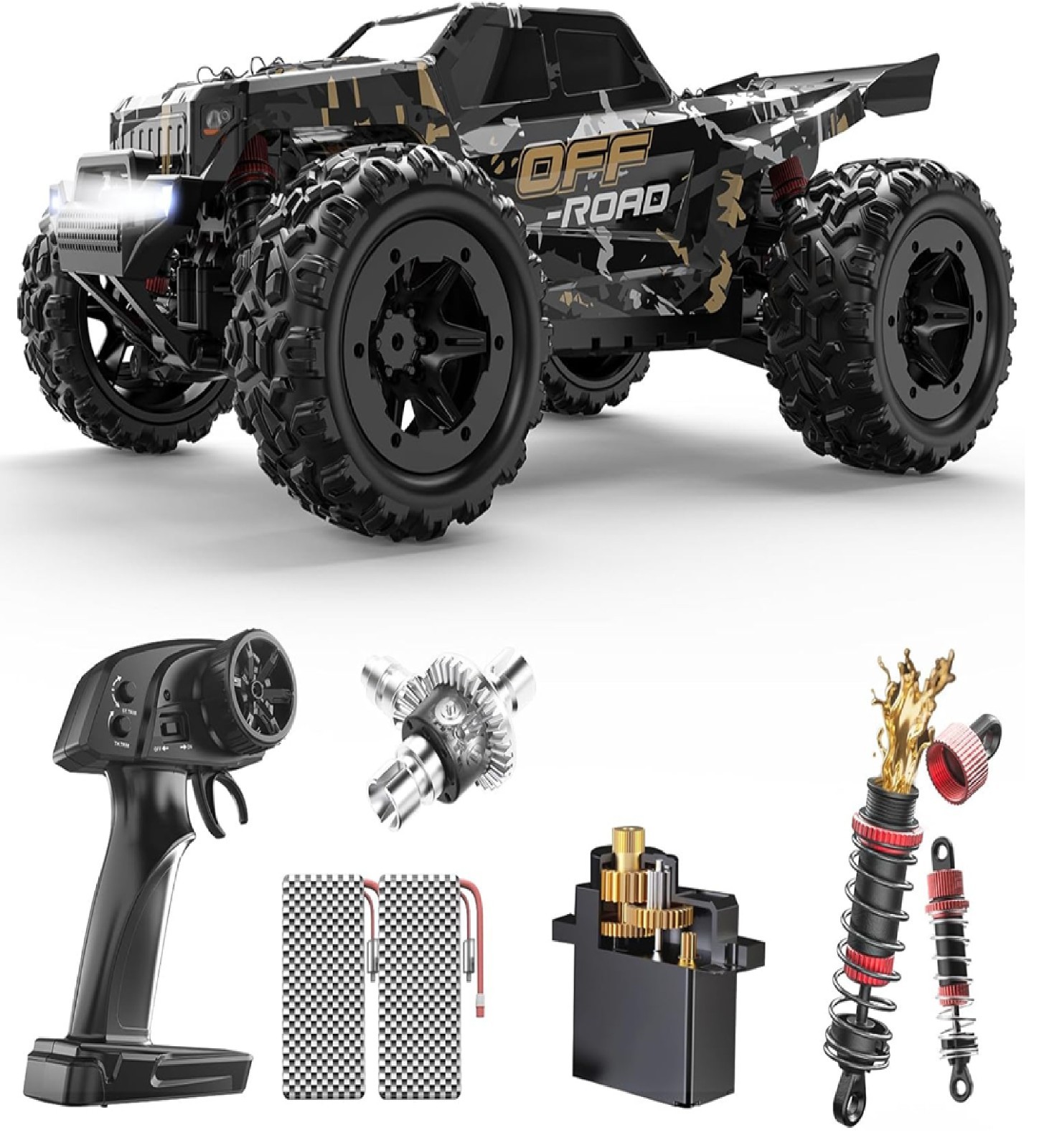 DEERC 9309E All Terrain Fast RC Cars for Adults 40KPH,4WD Electric Off-Road Remo DEERC 9309E All Terrain Fast RC Cars for Adults 40KPH,4WD Electric Off-Road Remo