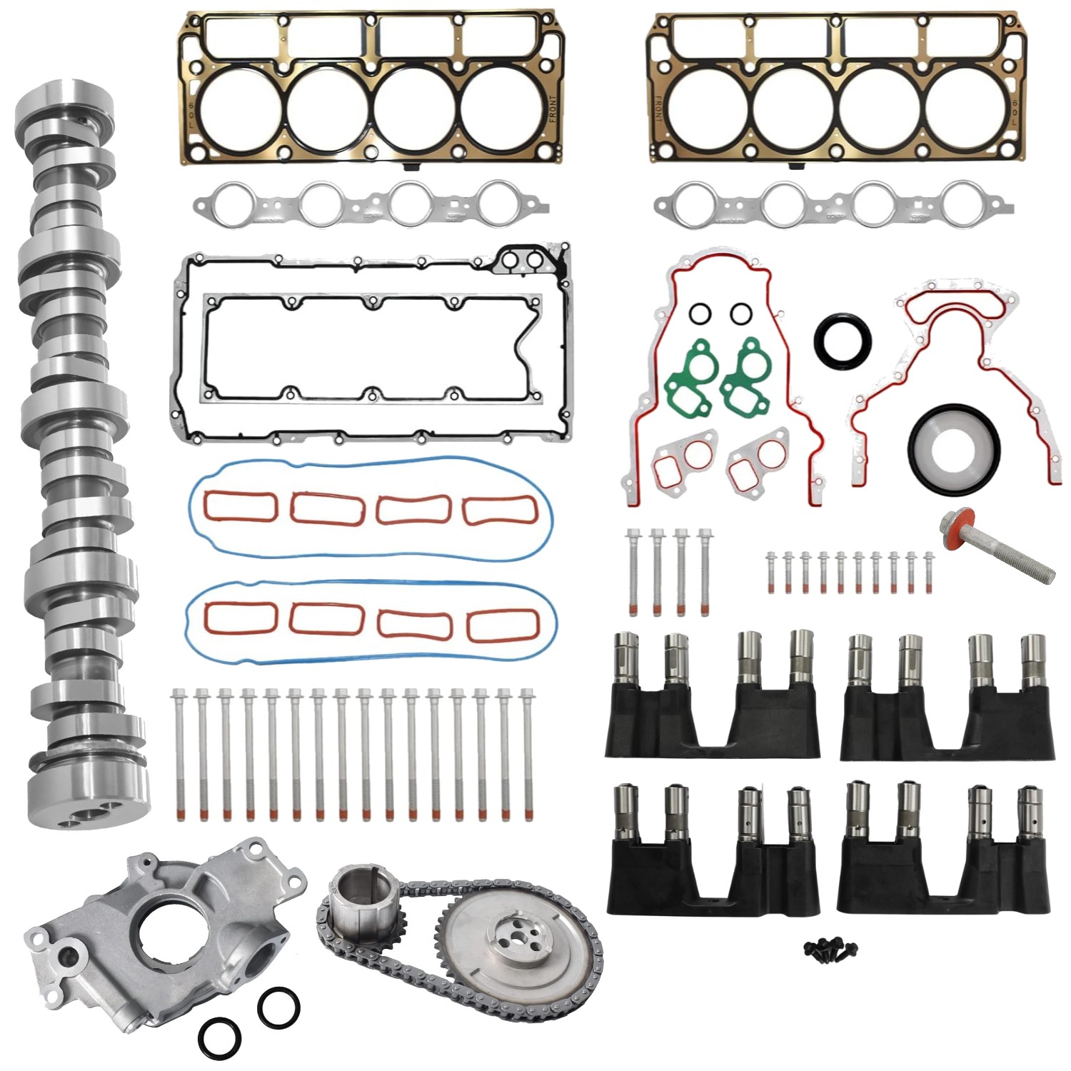 For GM LS1 /Chevrolet Express 4.8L 5.3L Sloppy Mechanics Stage 2Cam Lifters Kit For GM LS1 /Chevrolet Express 4.8L 5.3L Sloppy Mechanics Stage 2Cam Lifters Kit