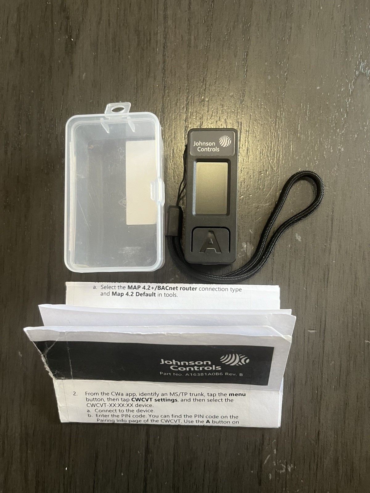 Johnson Controls CWCVT Wireless MS/TP Converter Johnson Controls CWCVT Wireless MS/TP Converter