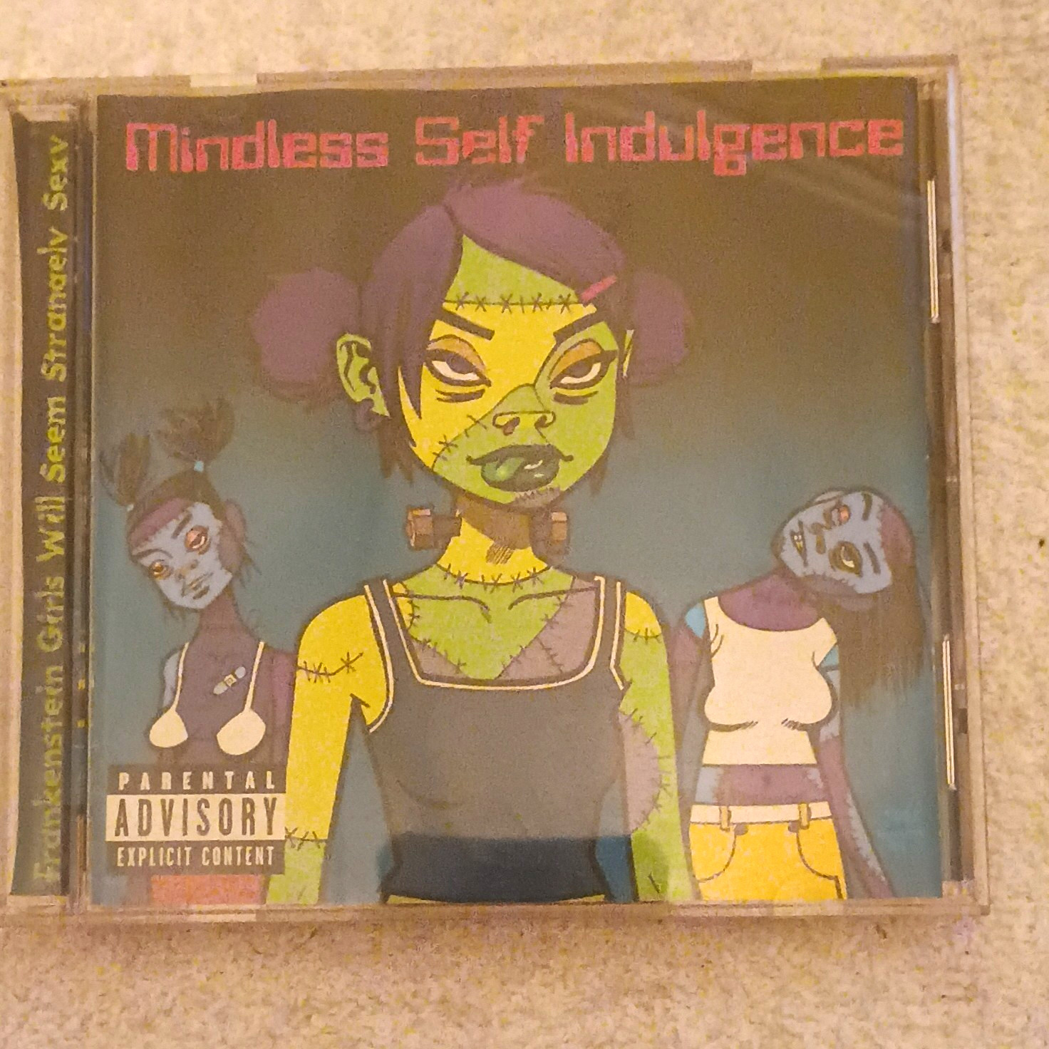 Mindless Self Indulgence Frankenstein Girls CD 2000 Elektra Rock/Electronic Mindless Self Indulgence Frankenstein Girls CD 2000 Elektra Rock/Electronic