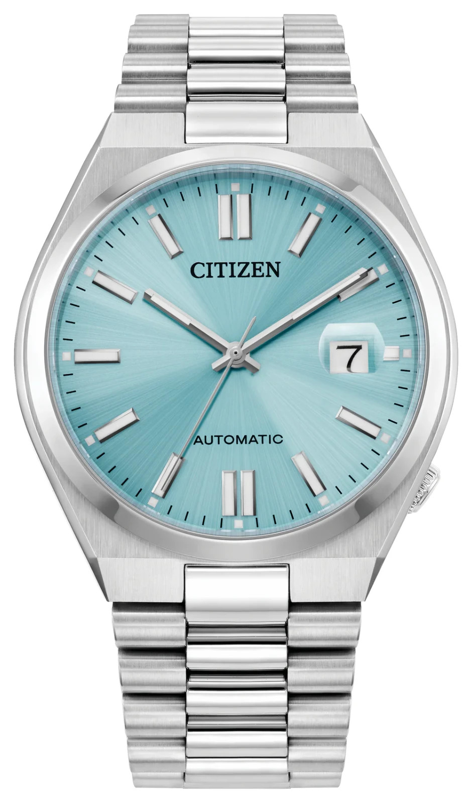 CITIZEN Mens Watch TSUYOSA Collection Automatic Blue Dial NJ0151-88M