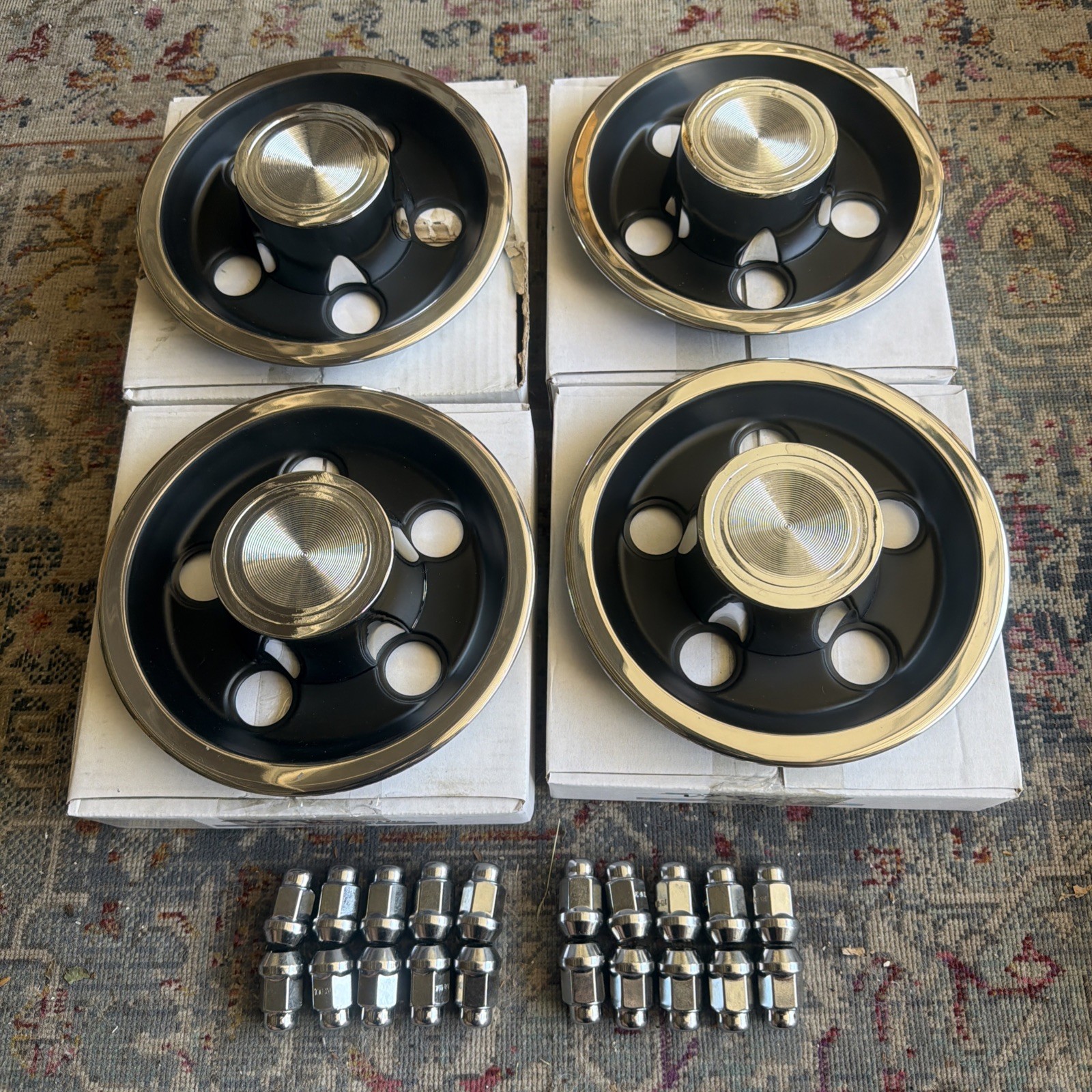 1966-1968 Pontiac GTO & Firebird Rallye Rally 1 Center Caps Set 4 Blems Nice New 1966-1968 Pontiac GTO & Firebird Rallye Rally 1 Center Caps Set 4 Blems Nice New
