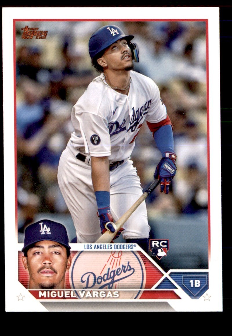 2023 Topps (RC) Miguel Vargas Rookie Los Angeles Dodgers #163 | Cuba 2023 Topps (RC) Miguel Vargas Rookie Los Angeles Dodgers #163 | Cuba