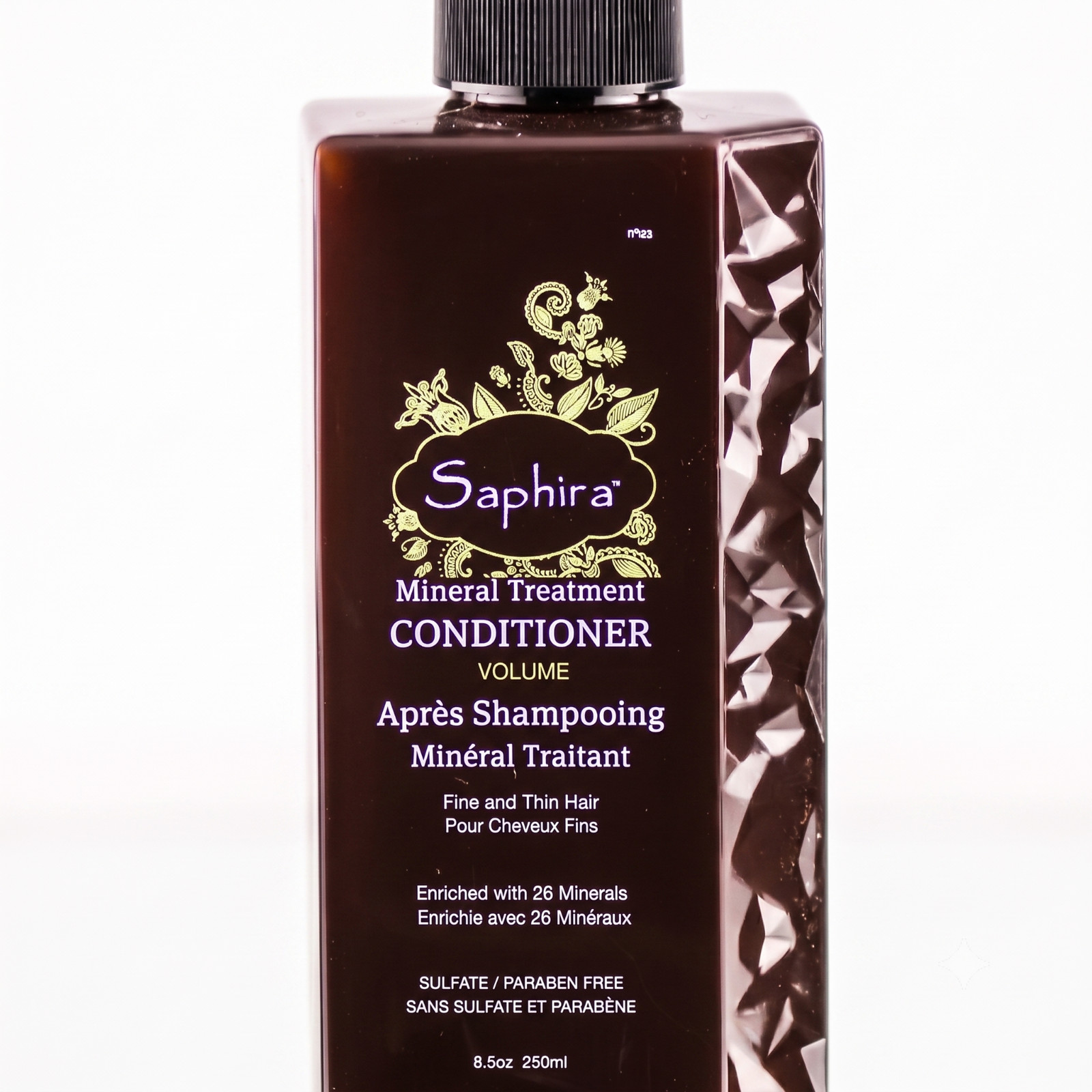 Saphira Mineral Treatment Conditioner Volumizing Fine Thin Hair 8.5oz 