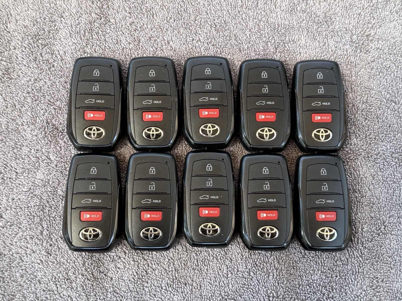 20 PIECES TOYOTA  CAMRY KEY FOB LOT KEYLESS ENTRY FOB LOT  OEM  HYQ14FBW