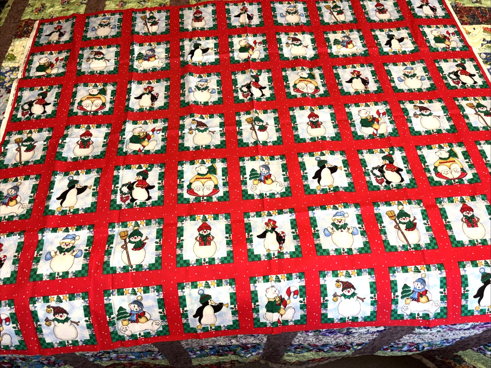 Vintage Daisy Kingdom Christmas Craft Squares  4\
