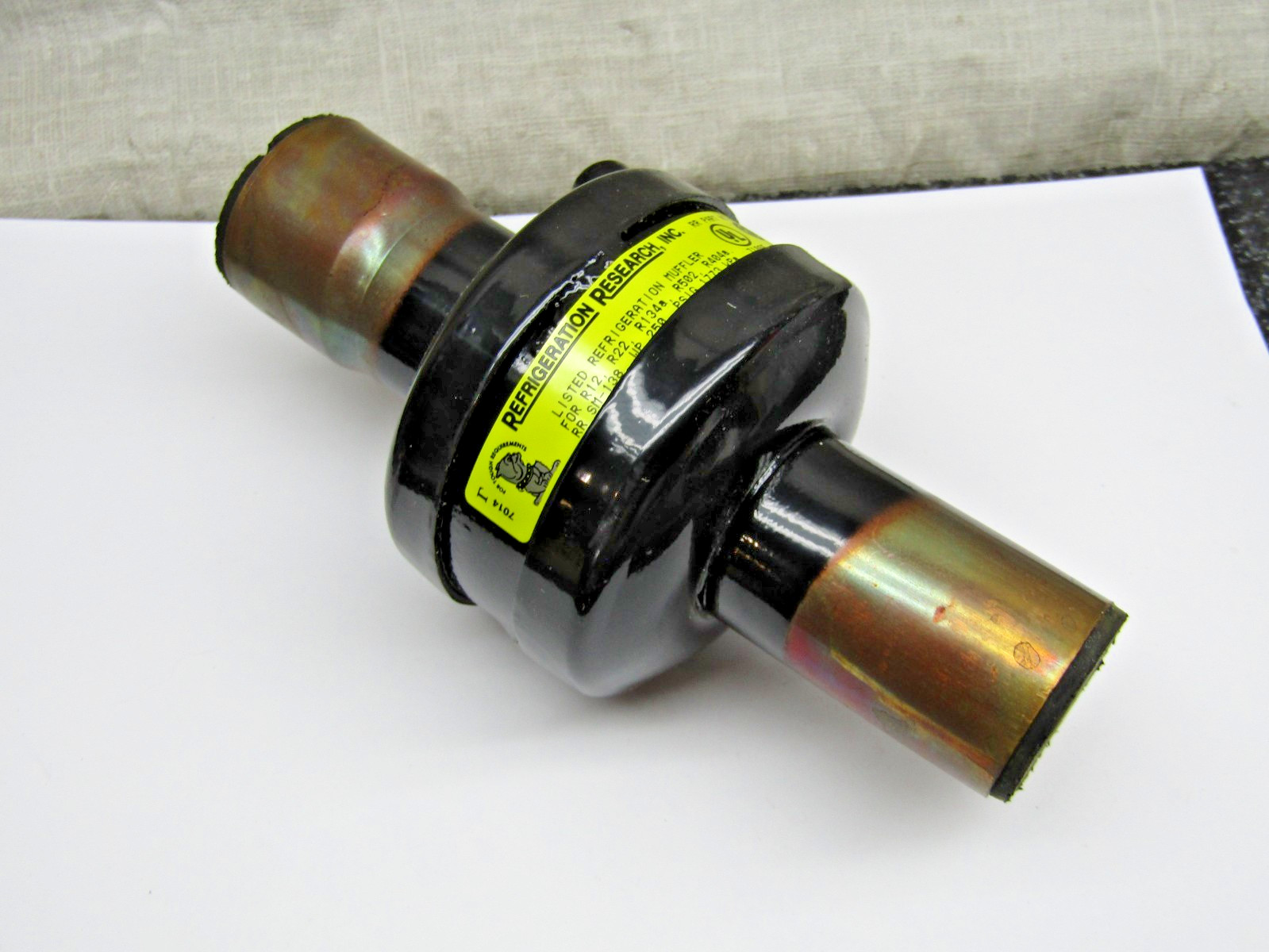 Refrigeration Research 1679-1 Suction Muffler  1-3/8\