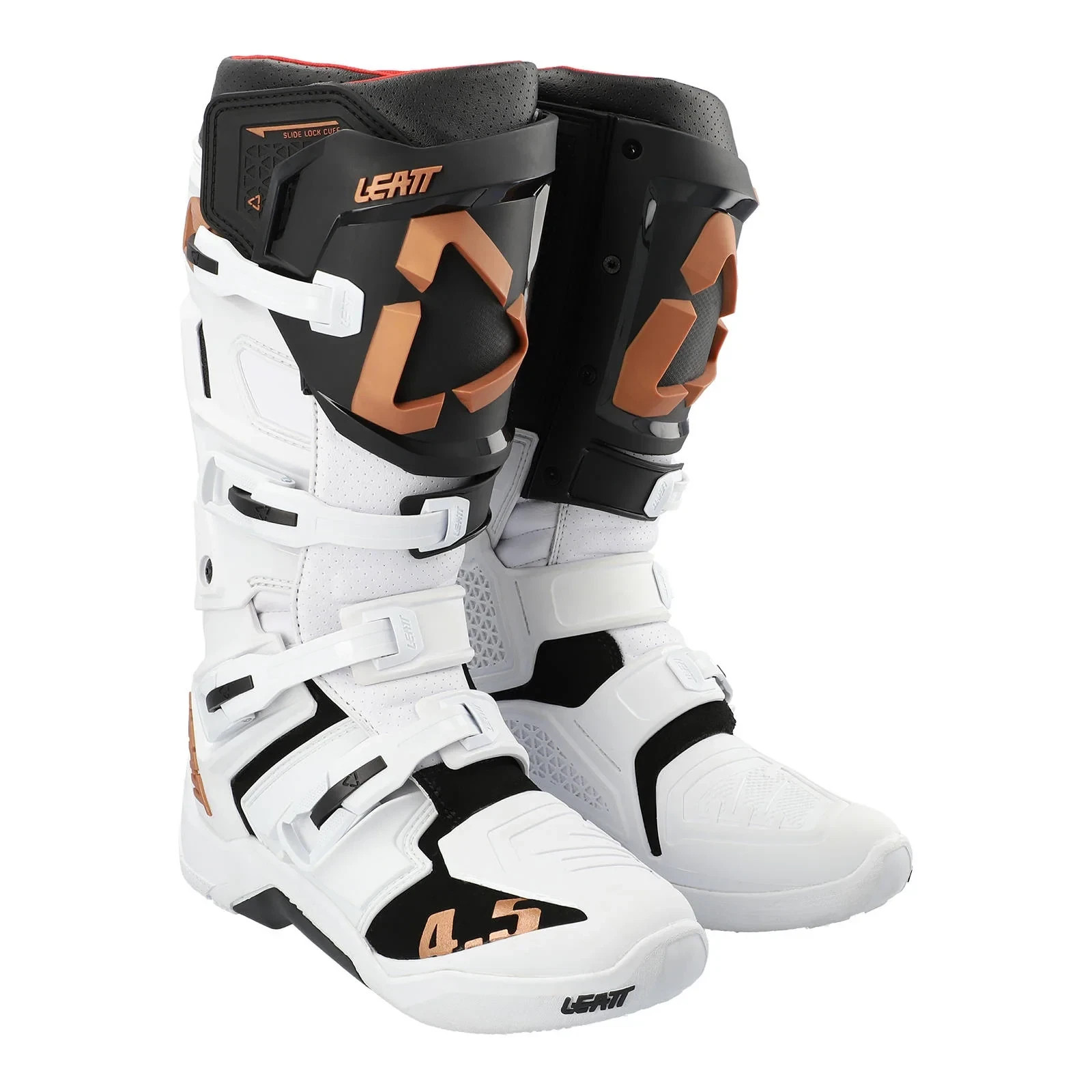 Leatt Men\'s 4.5 Dirt Bike Boot White Size 12 -3021100225 Leatt Men\'s 4.5 Dirt Bike Boot White Size 12 -3021100225