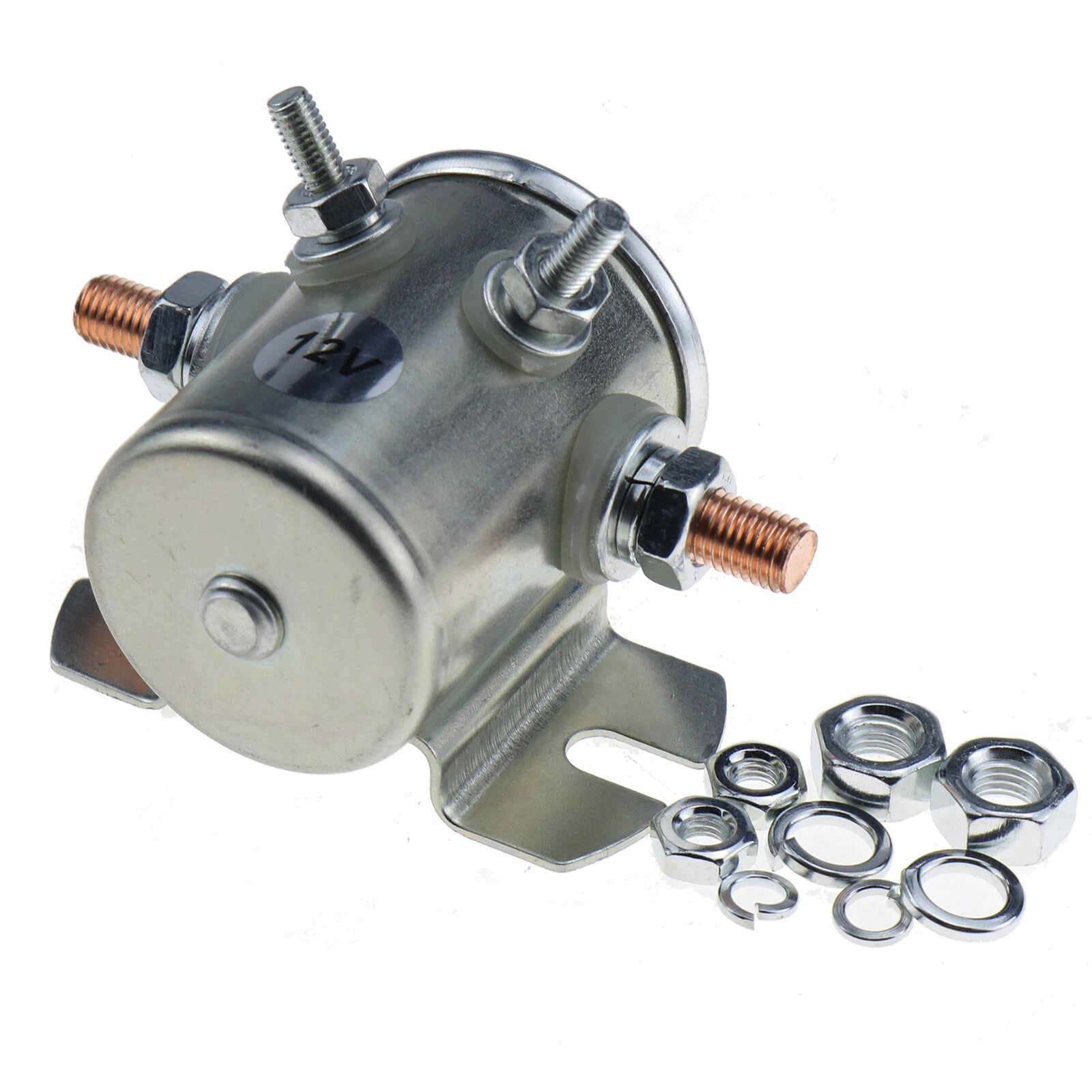 12V 300A Continuous Duty Solenoid Relay Switch 4 Terminal For Golf Cart Winch