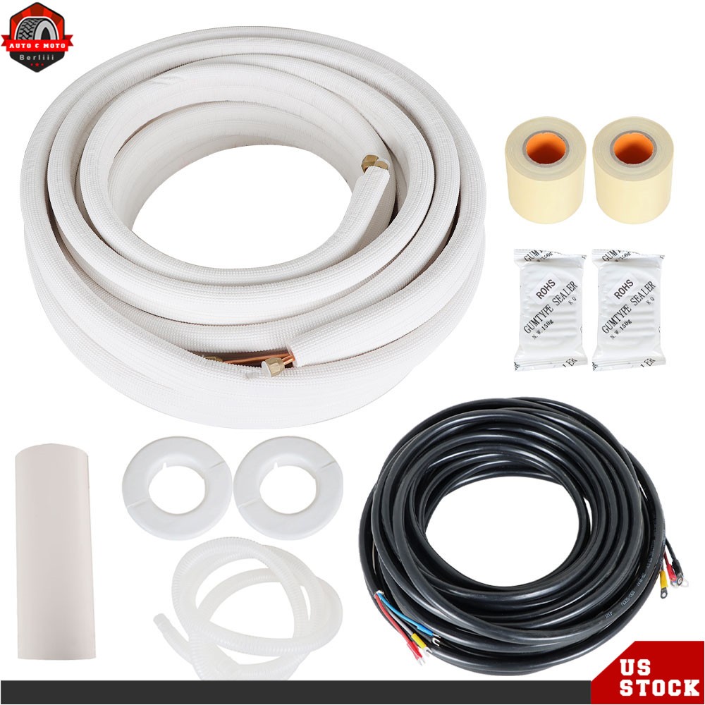 Professional 50ft Mini Split Installation Kit - 1/4\