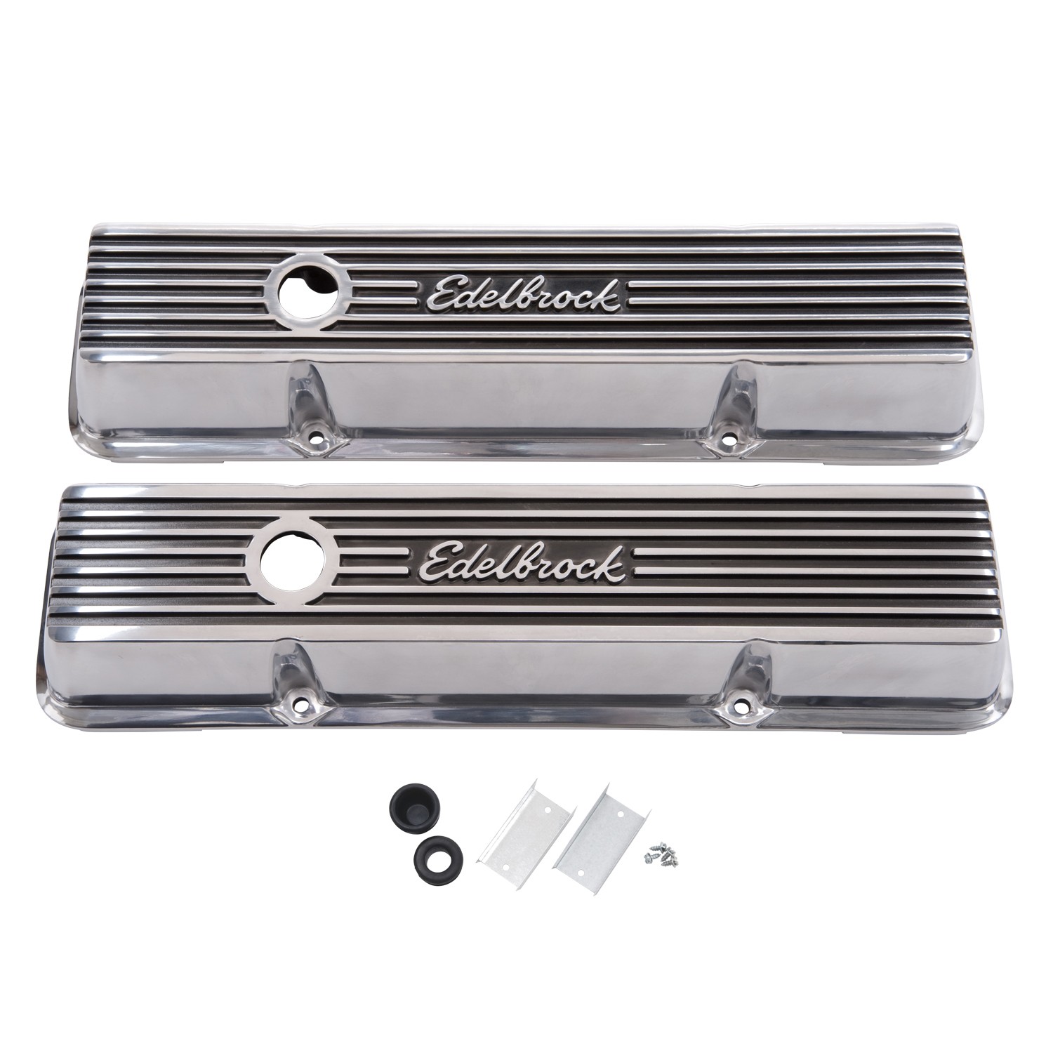 Edelbrock 4262 Elite II Valve Covers For Chevy 262-400 V8 1959-1986