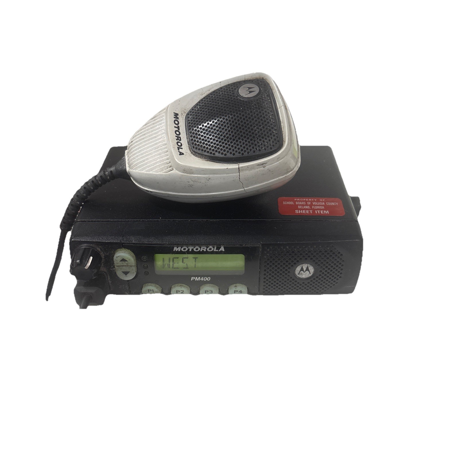 Motorola PM400 VHF Radio AAM50 RPF9AAЗAN With Mic R split 438-470 MHz Motorola PM400 VHF Radio AAM50 RPF9AAЗAN With Mic R split 438-470 MHz