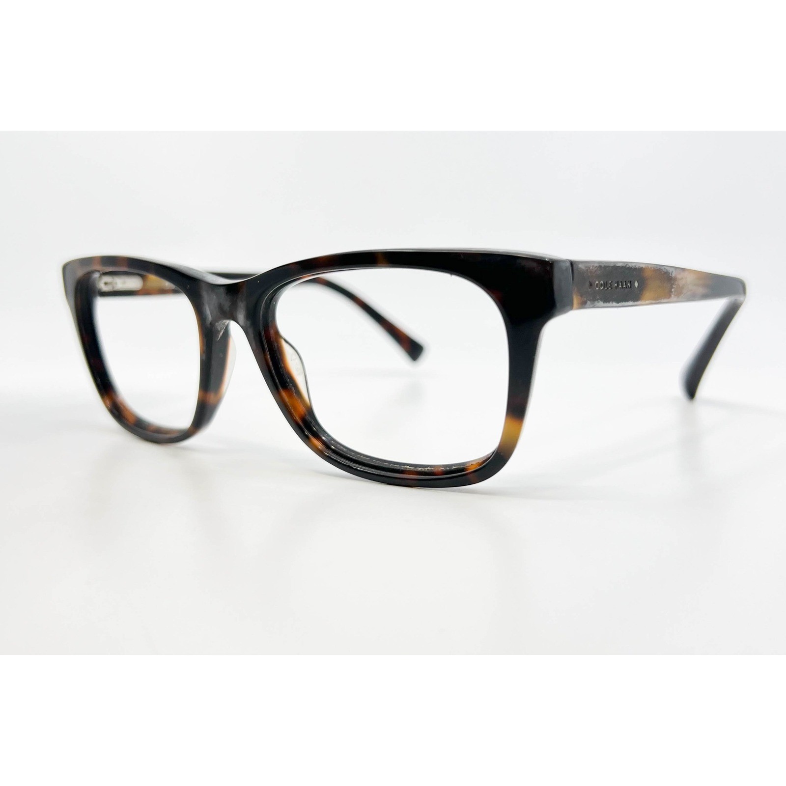Cole Haan Eyeglasses Frames Womens Brown Tortoise CH4008 52-16-140