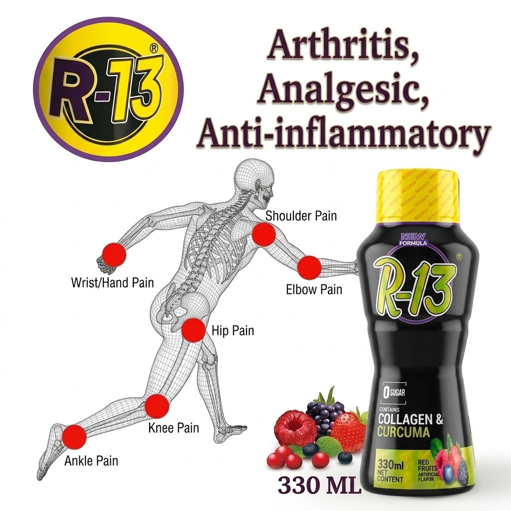 R13 Syrup Arthritis Pain Relief / Anti Inflammatory / Dietary Supplement