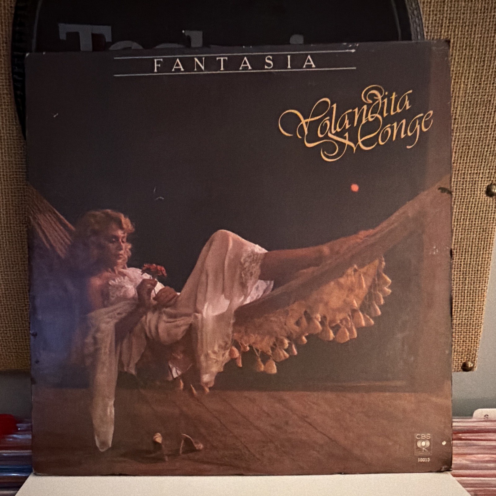 Yolandita Monge Fantasía LP Discos CBS Int\'l 12\
