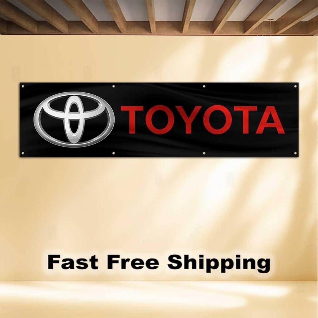 Toyota 2\'X8\' BANNER FLAG TRD Toyota 2\'X8\' BANNER FLAG TRD