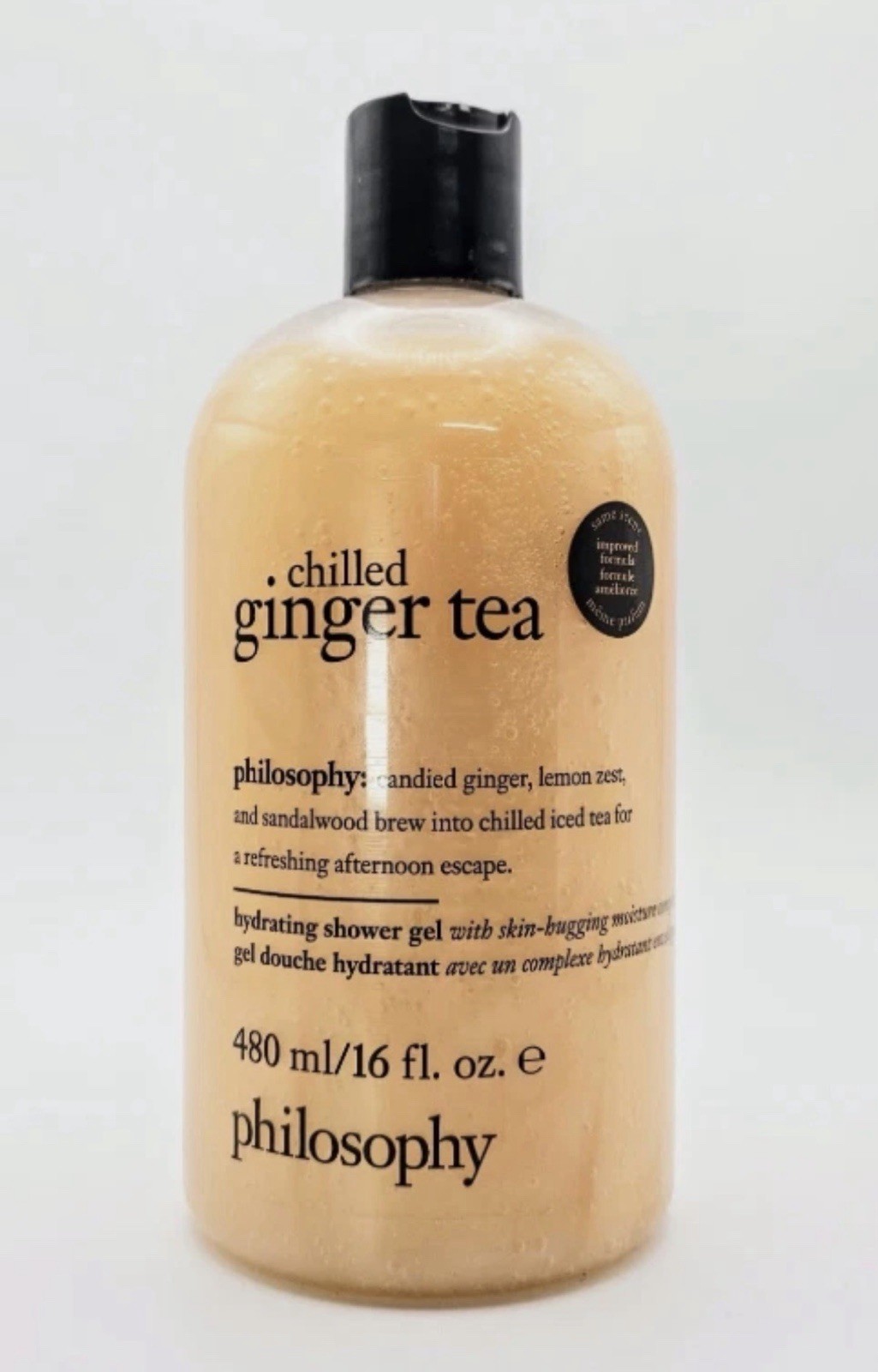 Philosophy Chilled Ginger Tea Hydrating Shower Gel 16 oz SEALED Philosophy Chilled Ginger Tea Hydrating Shower Gel 16 oz SEALED