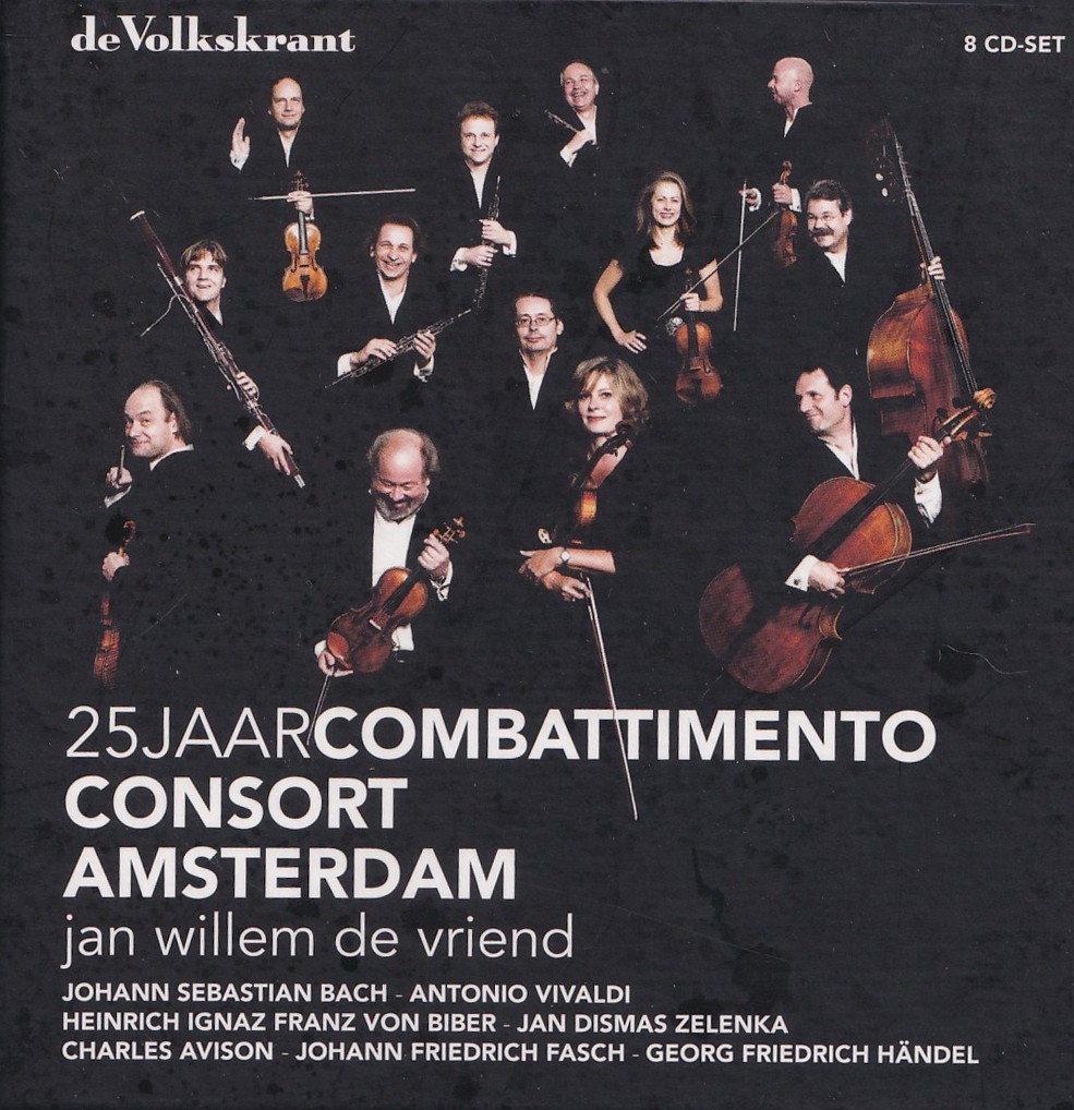 25 Jaar Combattimento Consort Amsterdam 8 CD box set - Jan Willem De Vriend