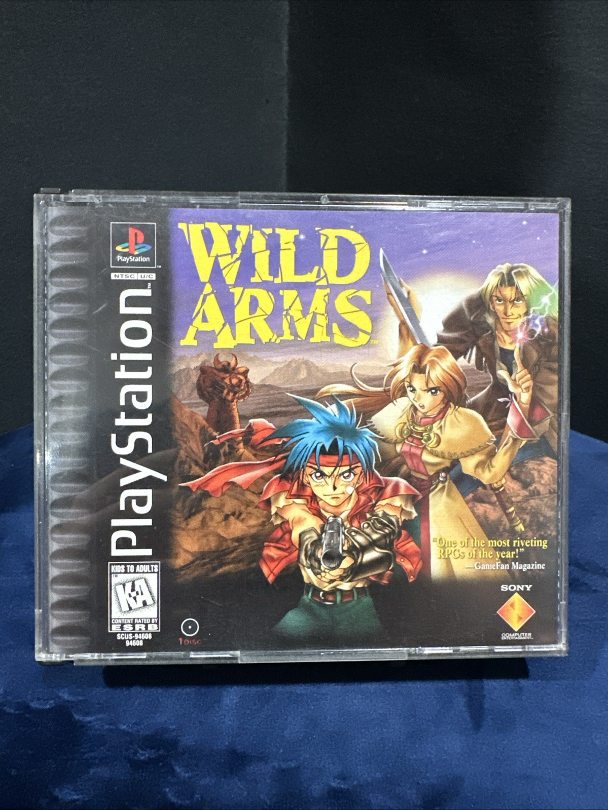 Wild Arms Sony PlayStation 1 1997 Complete In Box 1 Disk Tested Working Wild Arms Sony PlayStation 1 1997 Complete In Box 1 Disk Tested Working