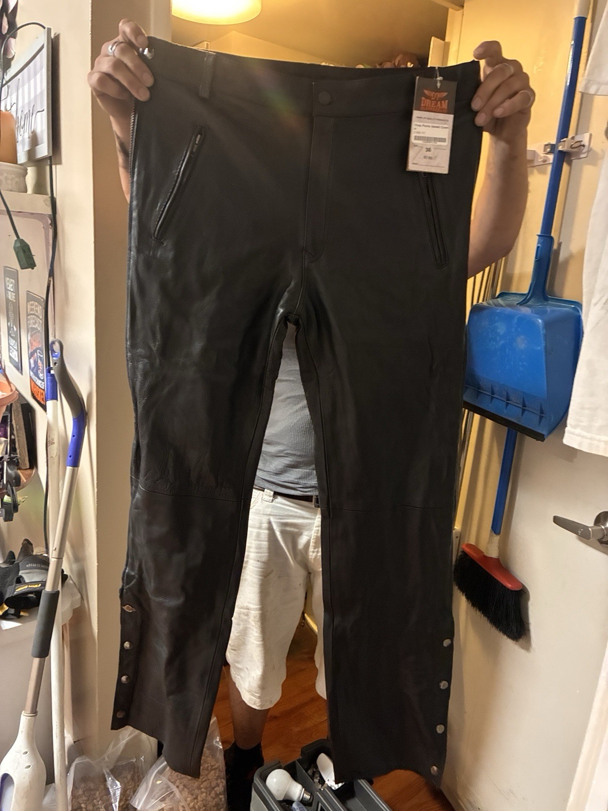 Men’s Naked Cowhide Chaps Men’s Naked Cowhide Chaps