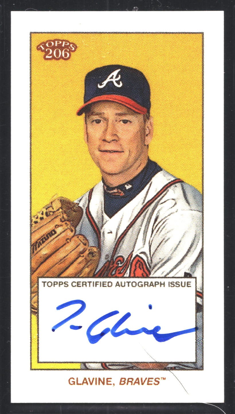 Tom Glavine 2023 Topps 206 Auto Autograph SSP Atlanta Braves
