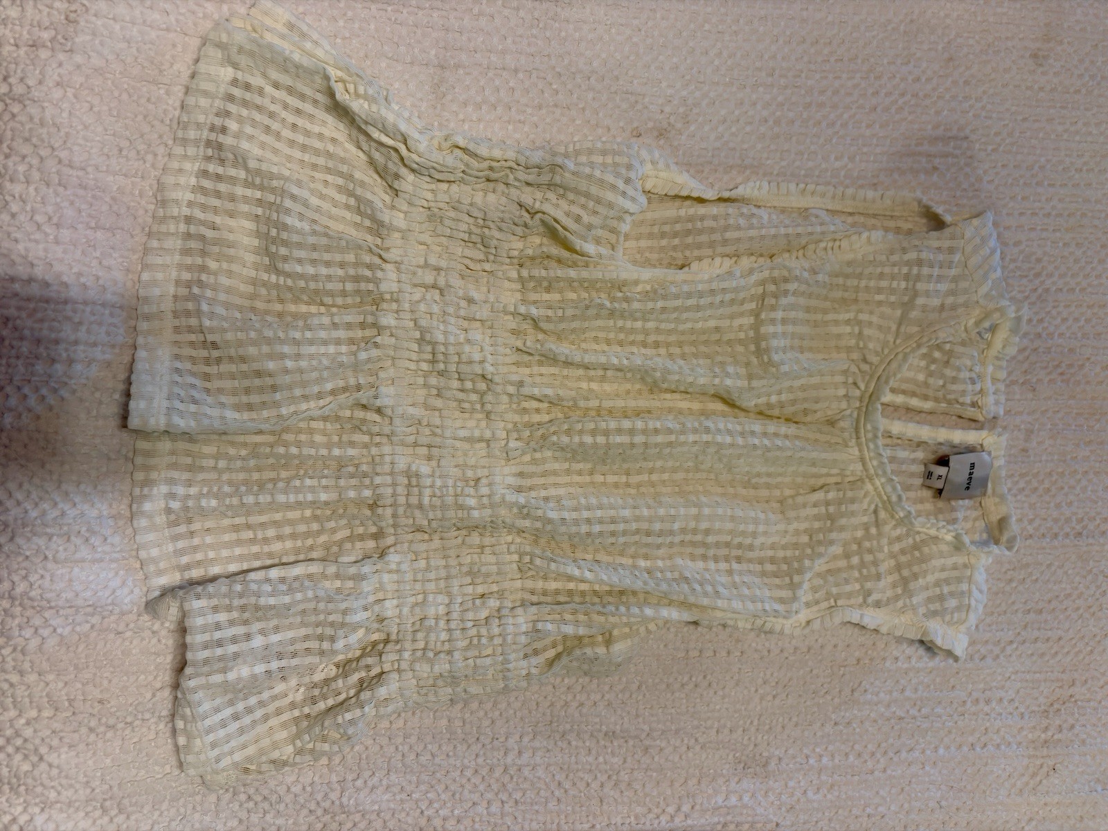 anthropologie maeve sleeveless top xl