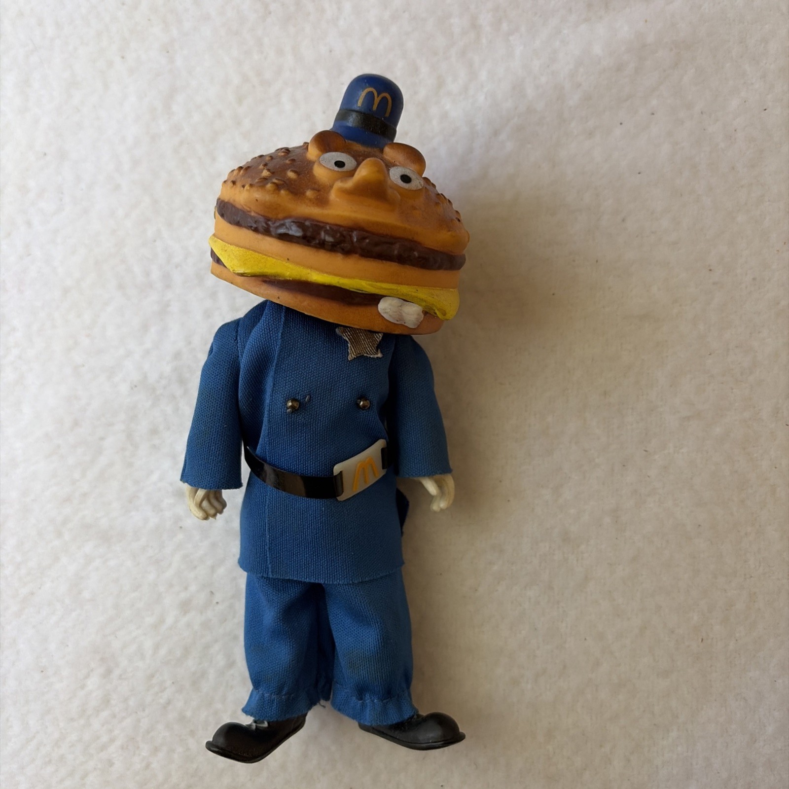Remco Vintage McDonald\'s Officer Big Mac Figure 1970s 6-inch Remco Vintage McDonald\'s Officer Big Mac Figure 1970s 6-inch
