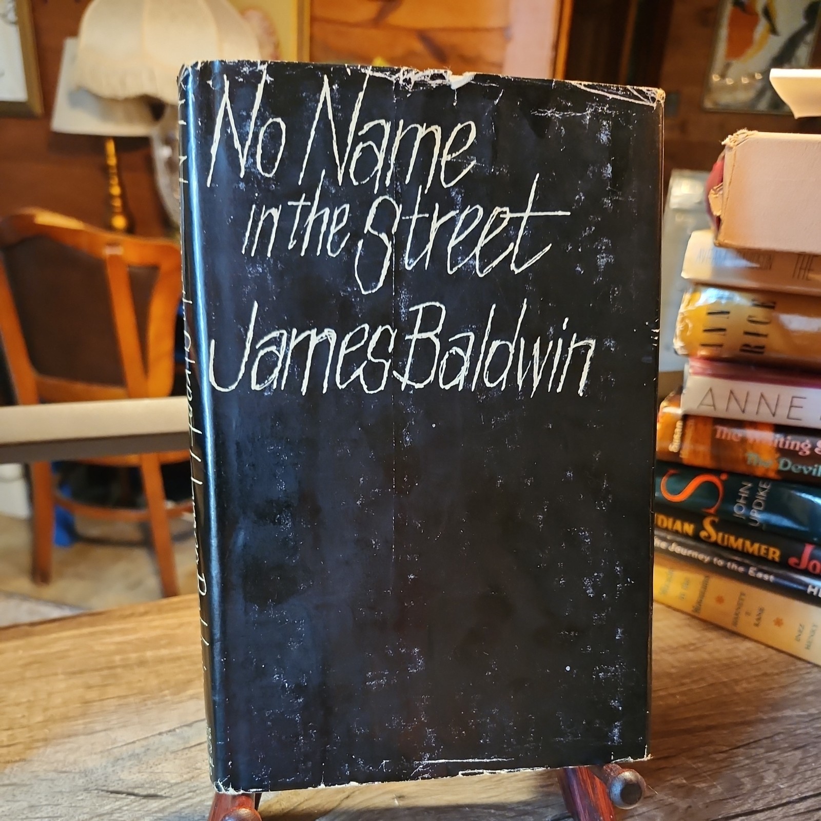 James Baldwin 1st Ed 1972 No Name in the Street Harlem Childhood Hardcover w/DJ