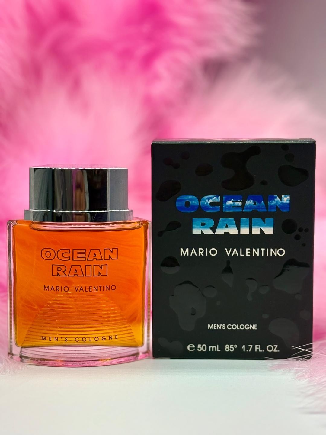 OCEAN RAIN by MARIO VALENTINO Men\'s Cologne Splash 1.7oz VINTAGE SEALED