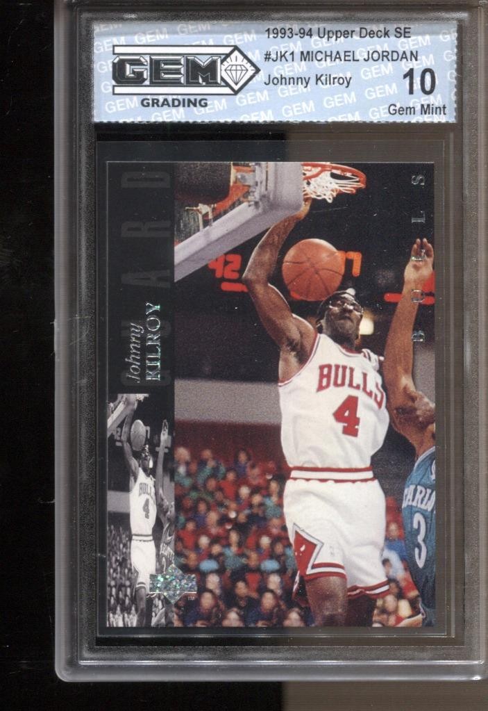 1993-94 Michael Jordan Upper Deck SE #JK1 Johnny Kilroy Gem Mint 10 Bulls GOAT