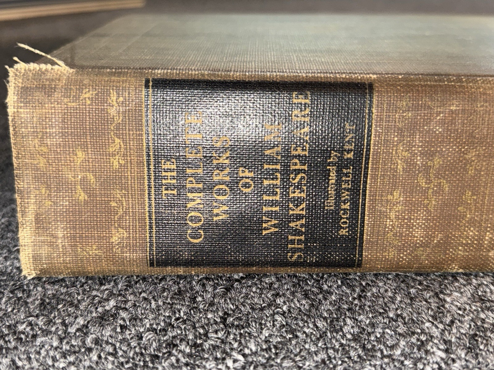 1936 Complete Works of William Shakespeare Rockwell Kent Illustrated HC