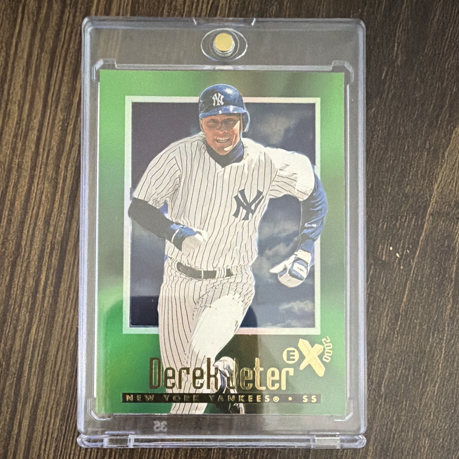1997 Skybox E-X 2000 Derek Jeter #33 New York Yankees MLB Baseball Card