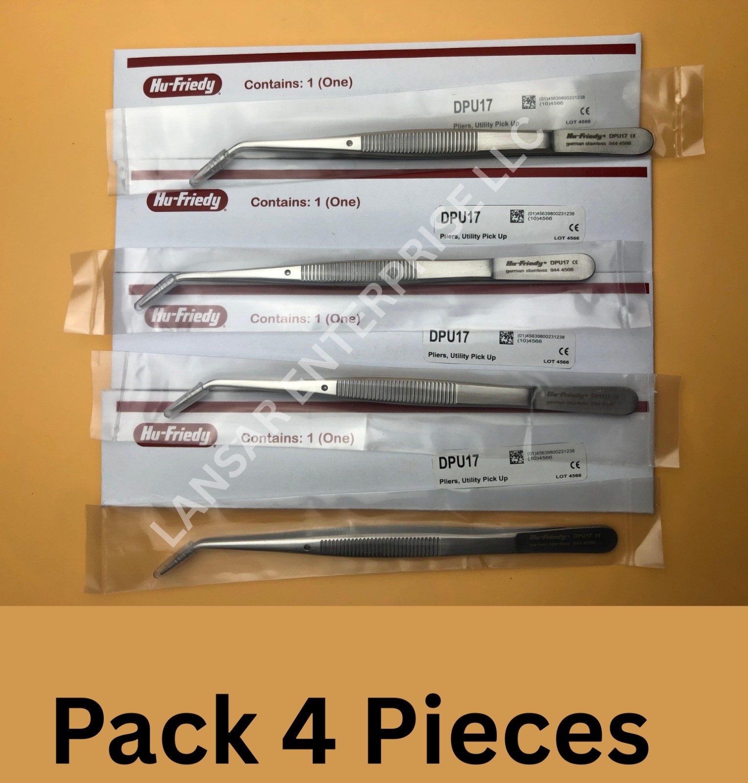 HU FRIEDY Dental College Utility Pick Up Dressing Pliers DPU17