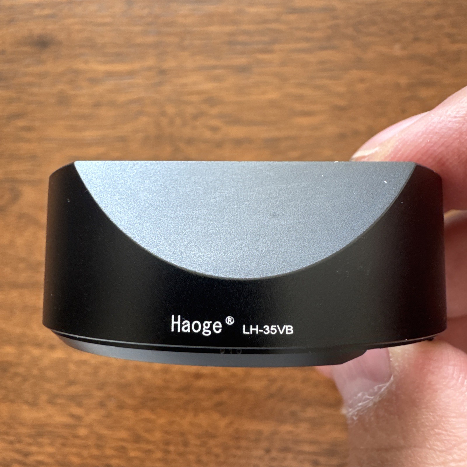 Haoge LH-35VB Square Bayonet Lens Hood Designed for Fuji XF 35mm 23mm f/2 R WR
