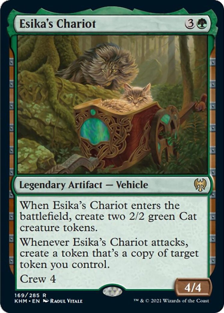 Esika\'s Chariot - X1 - Kaldheim - R169/285 - 4RCards