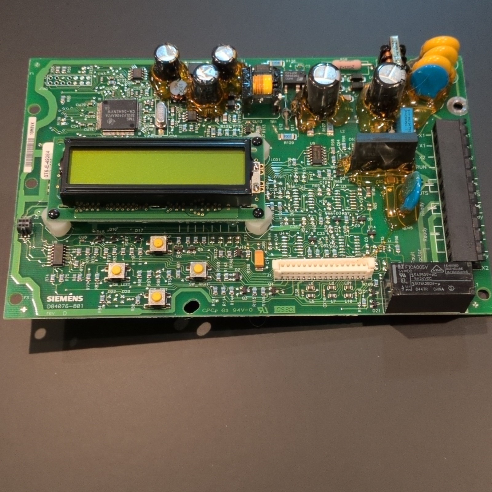 Siemens D84076-801 Replacement Logic Board for Class 72G Elevator Starter