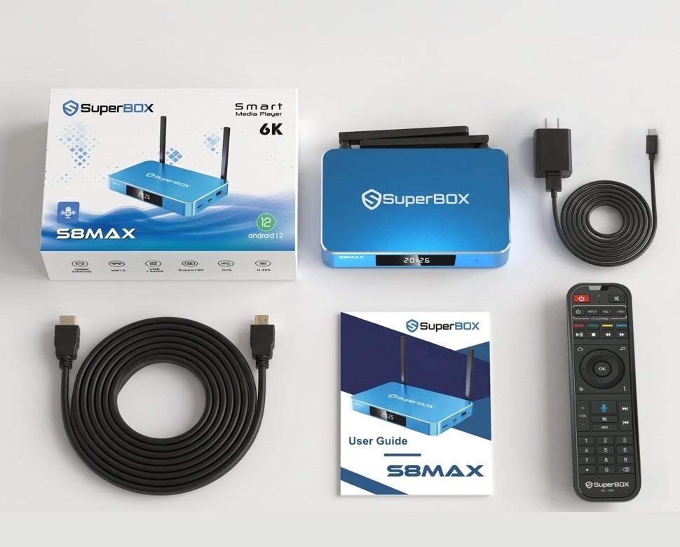 2027 SuperBox S8 Max | Authorized Dealer | USA Seller | 