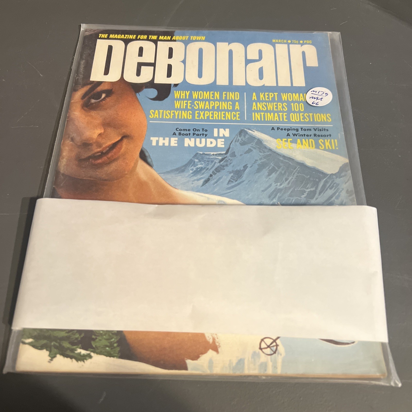 RARE Vintage, “Debonair”, March 1966 Playboy Style