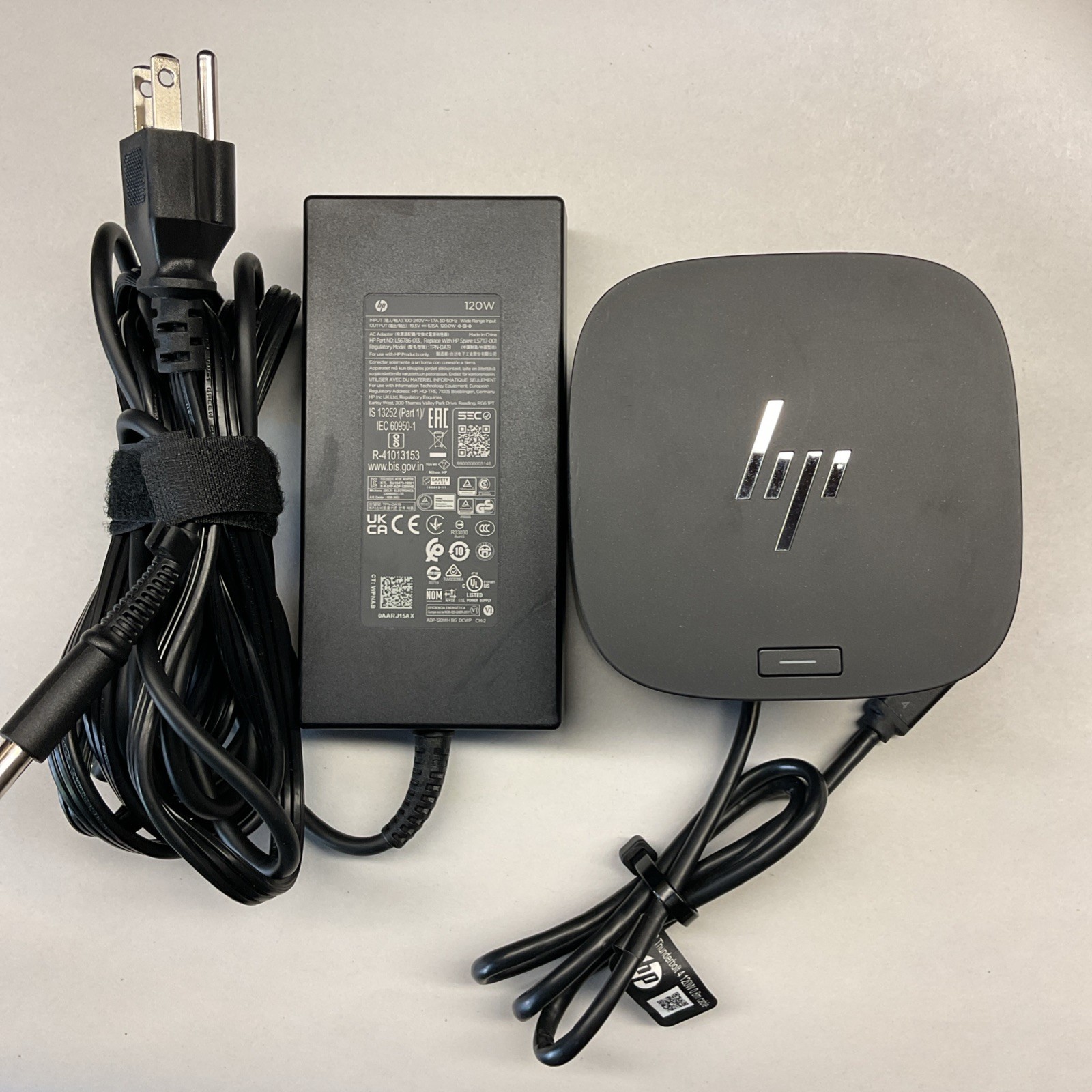 HP GENUINE THUNDERBOLT DOCK 120W G4 THUNDERBOLT DOCKING STATION 4J0A2AA