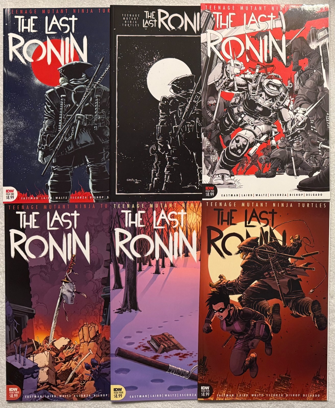 Teenage Mutant Ninja Turtles The Last Ronin #1 2 3 4 5 Various Printings