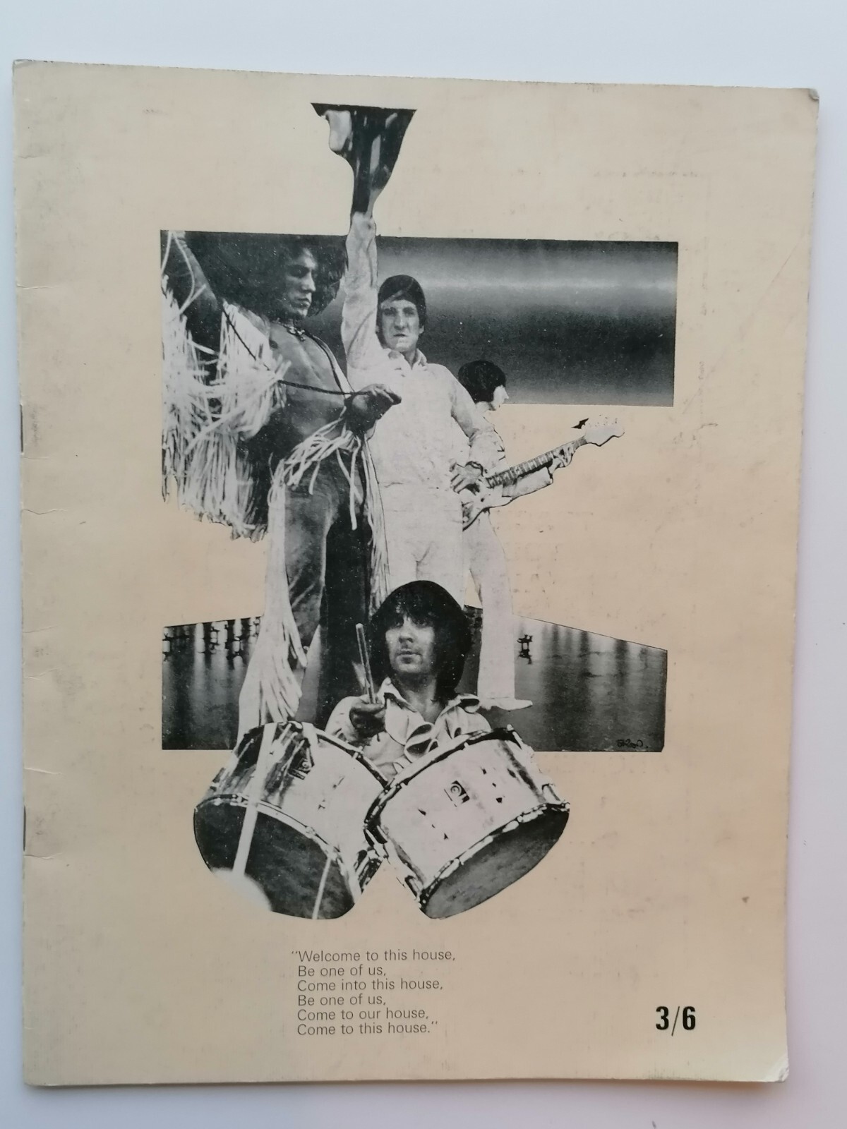 THE WHO 1969 TOMMY UK PROGRAMME THE WHO 1969 TOMMY UK PROGRAMME