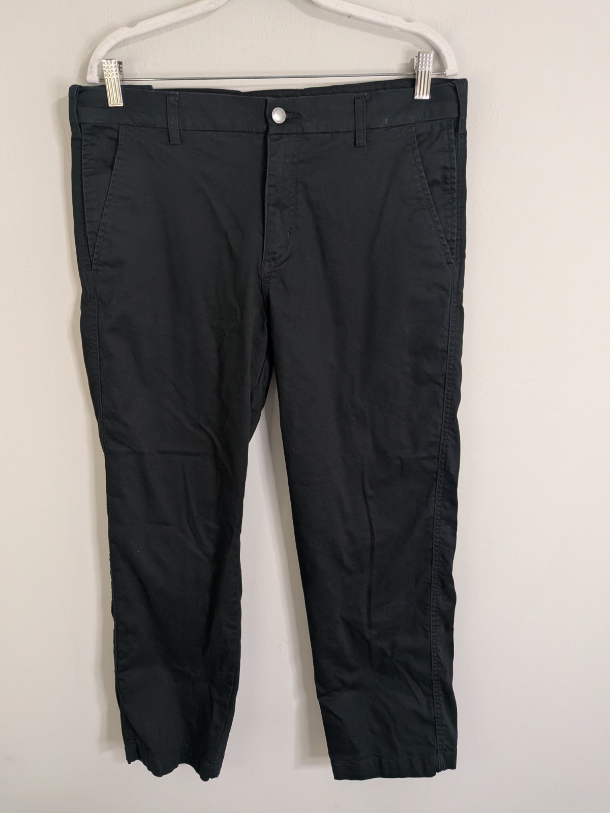 Scottevest Pants Men\'s 36x30 Black Cotton Casual Outdoors
