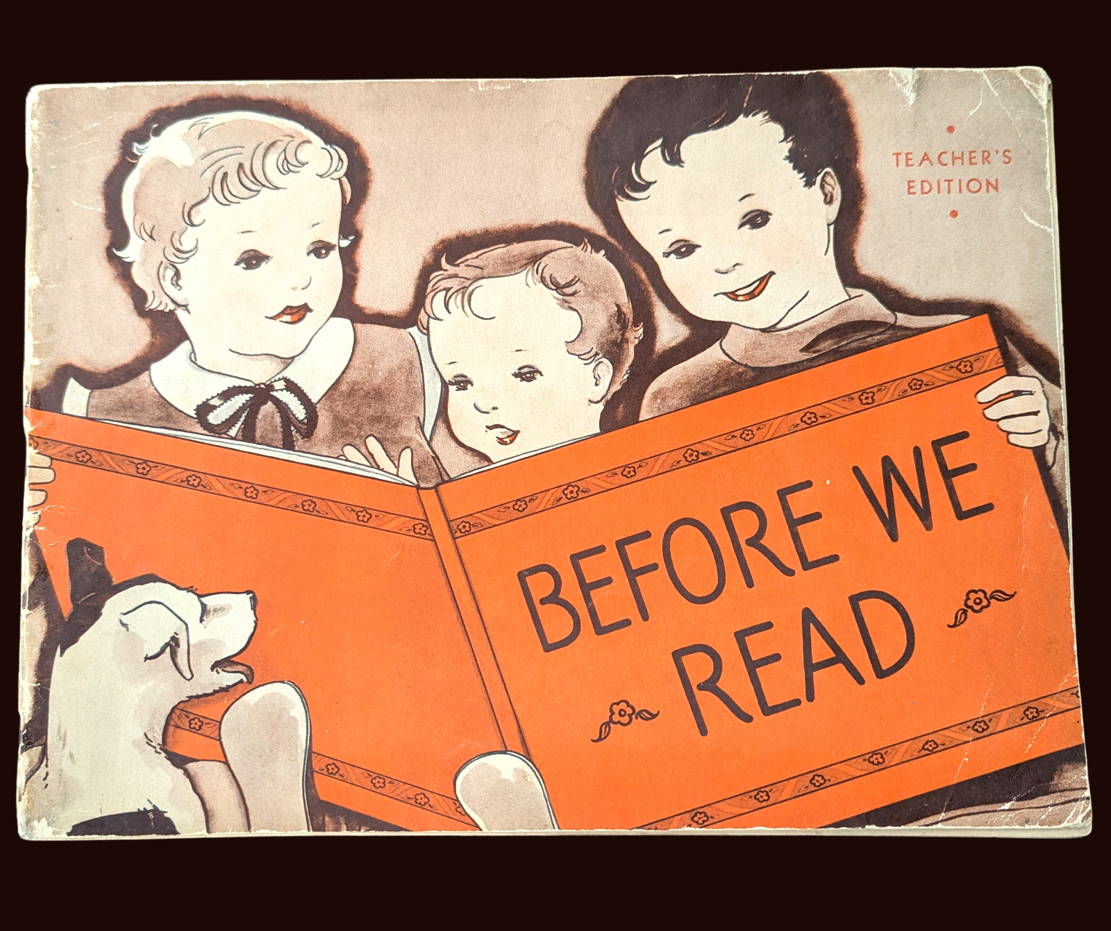 1937 Before We Read - Teacher’s Edition - Gray Monroe Scott Foresman - RARE
