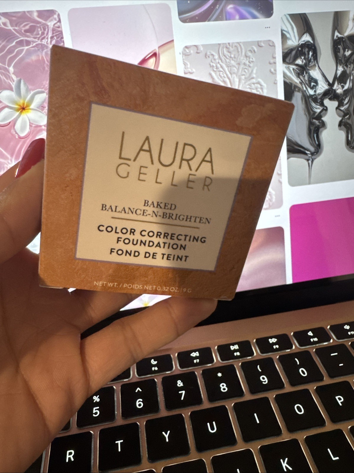 Laura Gellar Baked Balance-N-Brighten Color Correcting Foundation FAIR NIB