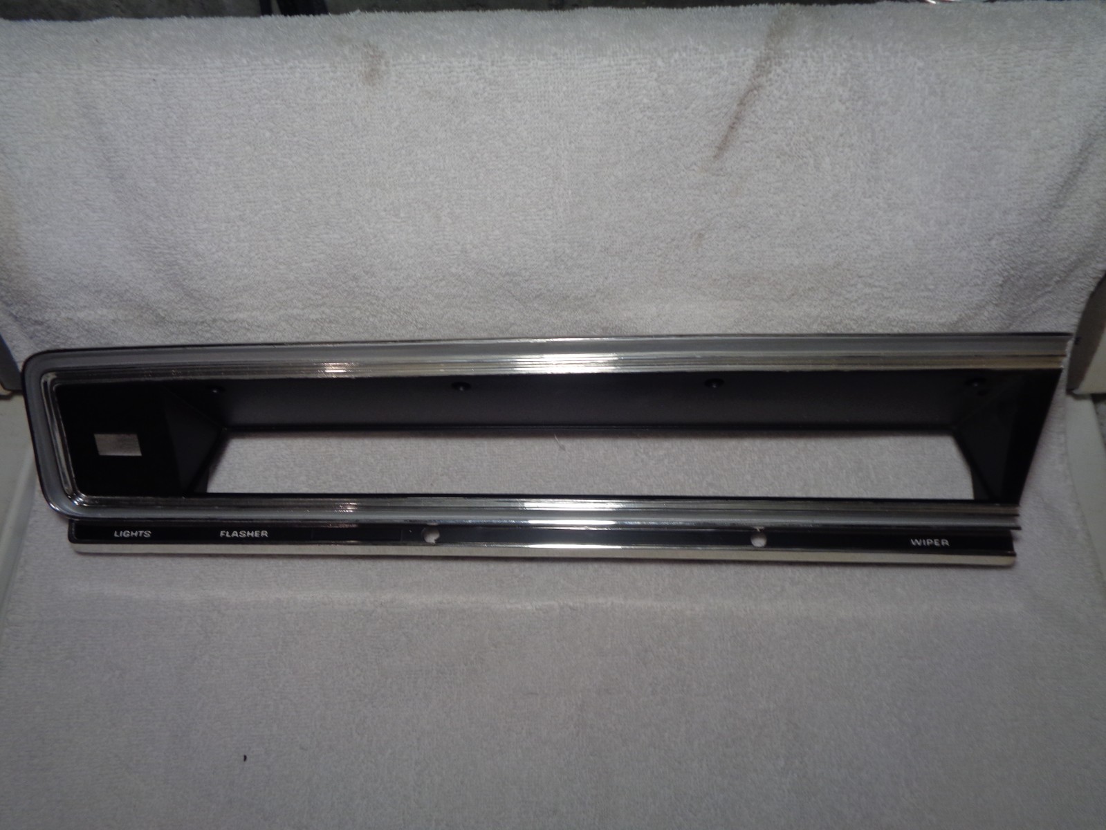 NOS Mopar 1967-69 Dodge Dart Dash Cluster Bezel NOS Mopar 1967-69 Dodge Dart Dash Cluster Bezel