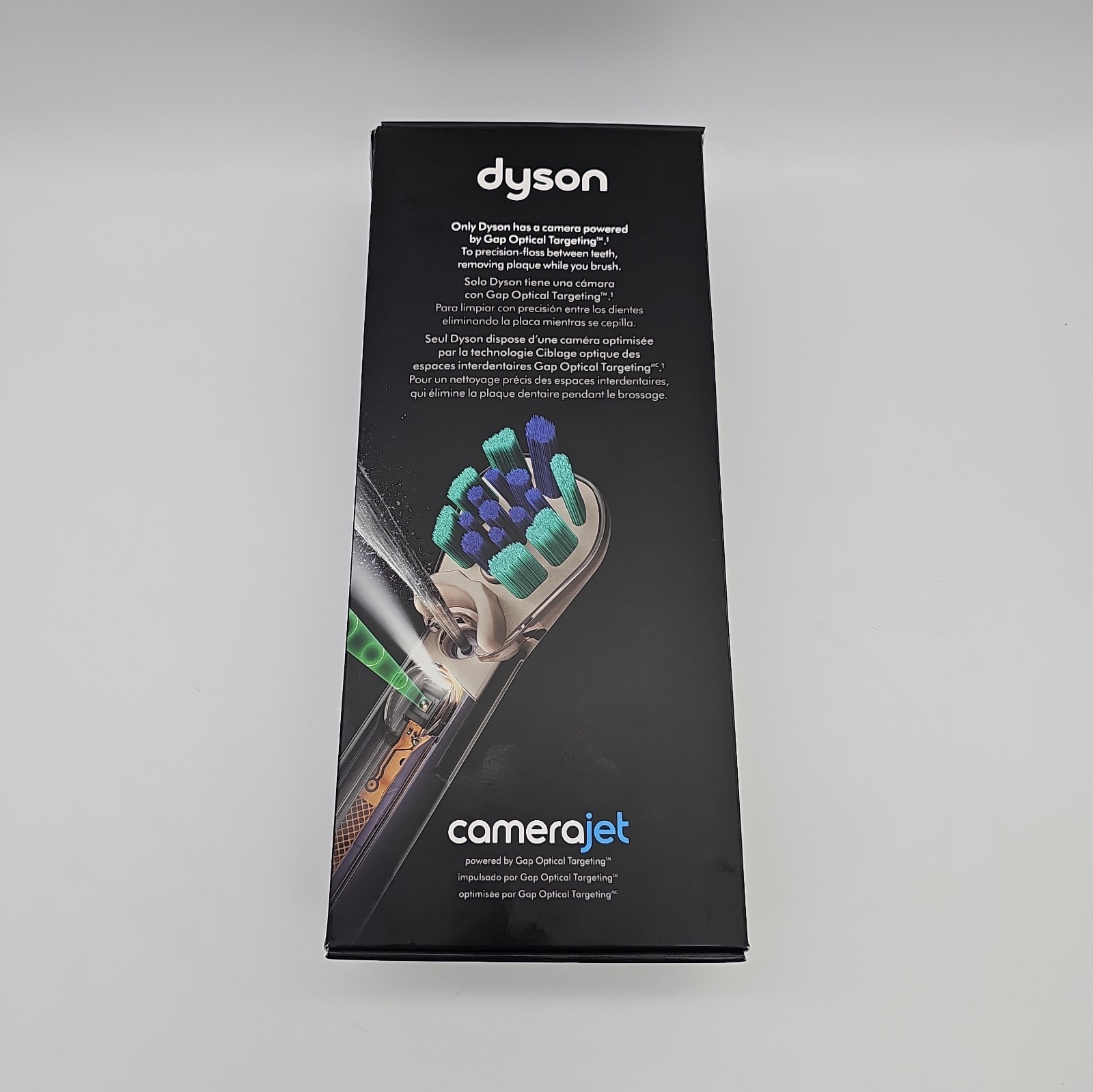 Dyson CameraJet Electric Toothbrush Water Flosser Blue Used No Heads 638164-01 Dyson CameraJet Electric Toothbrush Water Flosser Blue Used No Heads 638164-01