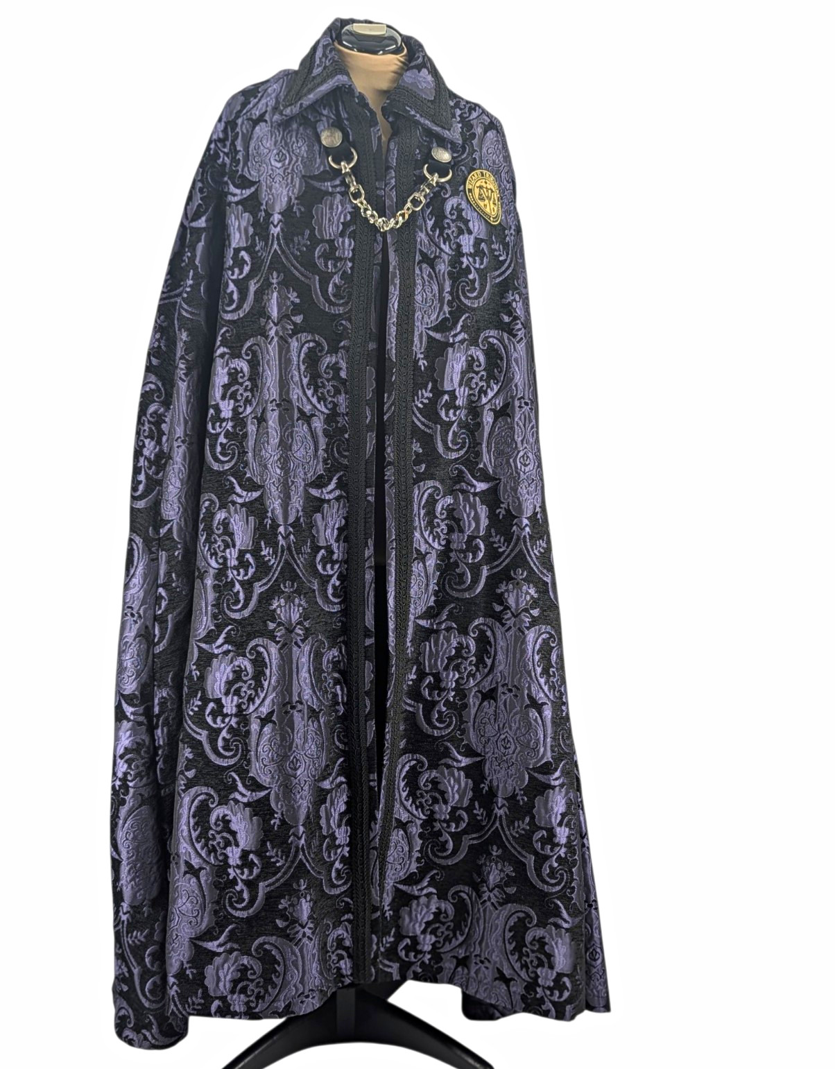 Shrine of Hollywood Cape and Harry Potter Wizard Tribunal Black/Purple Costume