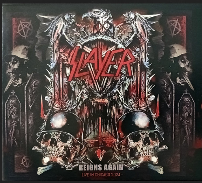 SLAYER Reigns Again Live In Chicago CD Limited Edition SEALED SLAYER Reigns Again Live In Chicago CD Limited Edition SEALED