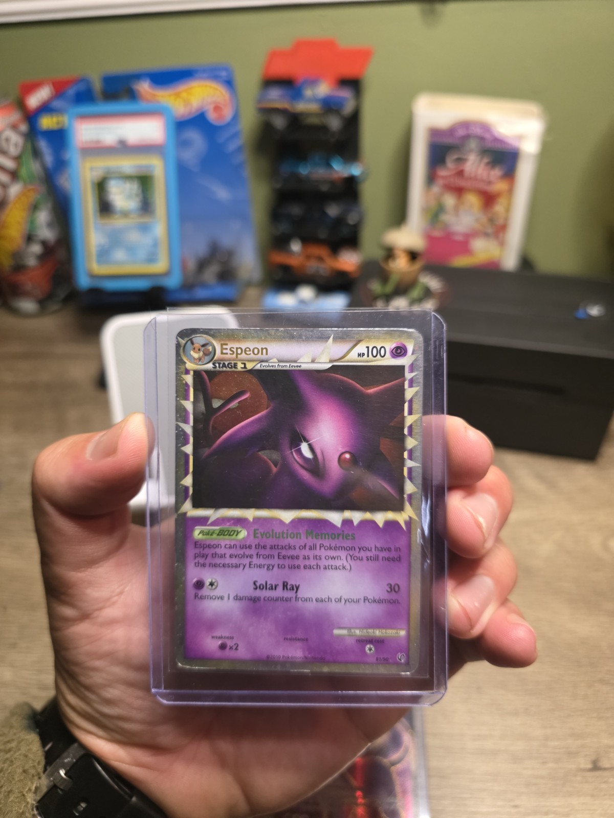 Pokemon TCG Espeon Prime 81/90 Undaunted Holo